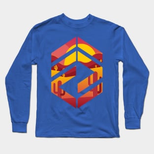 Sunset Mountain Long Sleeve T-Shirt